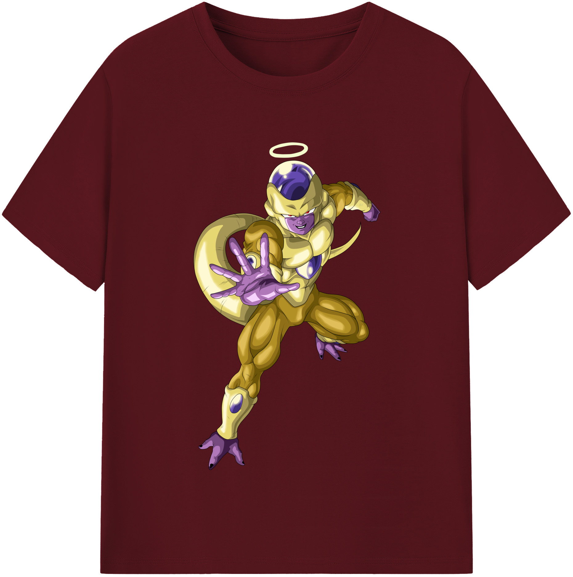 （画像用） ドラゴンボール フリーザ DRAGON BALL Frieza 綿100％半袖Tシャツ（フロントプリント）